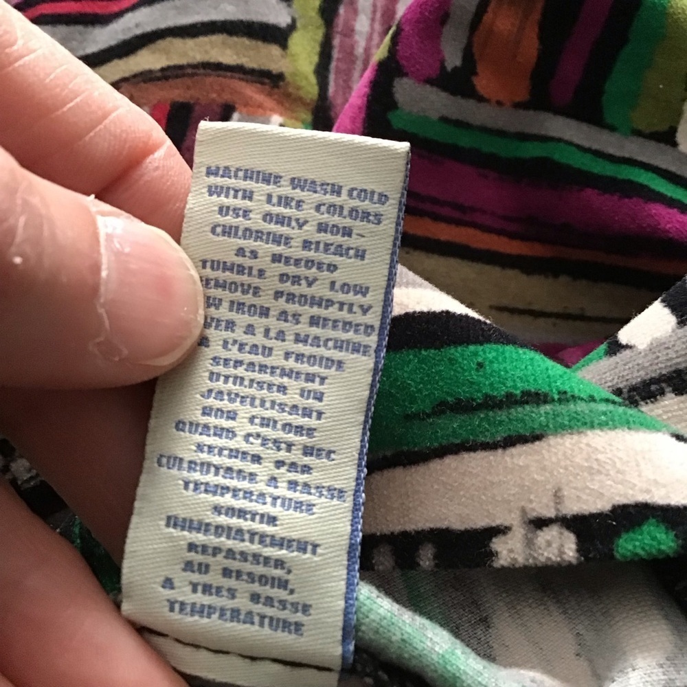 Anthropologie Odille bright striped velvet skirt - Picture 4 of 13